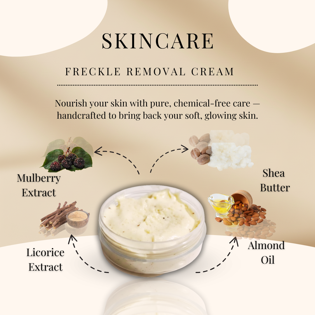 Freckle Fade Natural Brightening Cream — 50g